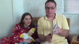 Ramming hard with teen chick Molly Jane