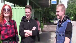 Redhead Eva Berger alongside Eva Berg gangbang