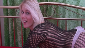 Sweet Sweet Cat masturbating striptease