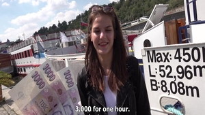 Cute babe Tiffany Star raw pussy fucking outdoors