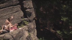 Pornstar Emylia Argan erotic orgasm outside