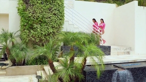 Busty & huge tits Angela White fingering