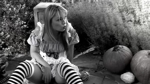 Rough tied up accompanied by very kinky lesbians