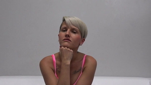 Masturbation at casting in HD