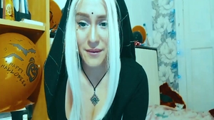 Young nun masturbation on live cam