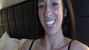 Skinny brunette Jax Slayher gets real sex