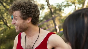 Busty doggy style at the camping