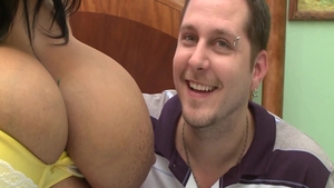 Busty Kristina Milan lactating