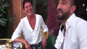 Starring hot short haired french cougar