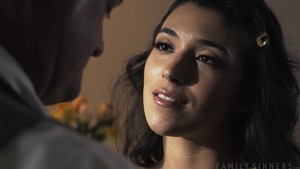 Pussy fuck next to super sensual brunette wearing socks