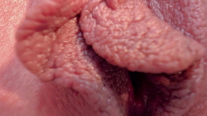 Girl fucks with large vibrator