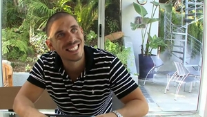 Deepthroat trimmed pussy in glasses