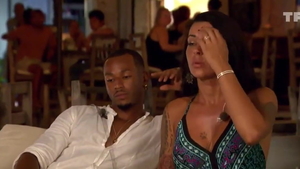 Celebrity Clare Richards in sexy lingerie rides a hard dick