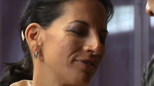 Saggy tits Anthony Rosano mature cumshot scene