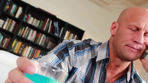 Ramming hard amongst huge redhead Lexxxi Luxe