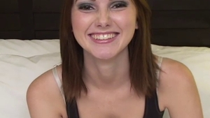 Small tits redhead bukkake HD