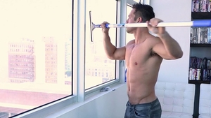 Shaved pornstar Amber Cox cunnilingus pussy fucking