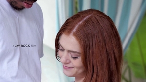 Hawt redhead hardcore deepthroat