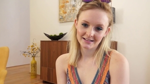 Small tits babe Lanna Carter agrees to sex scene in HD