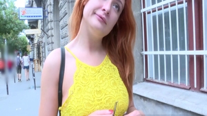Big tits russian redhead Eva Berger desires loud sex