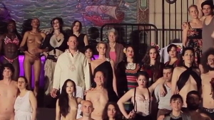 Naked Sarah Small orgy