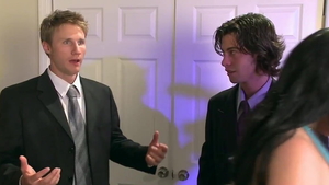 Big tits pawg Seth Gamble group sex at the party in HD