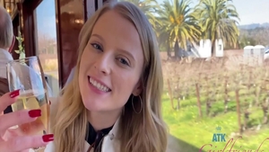 Fingering in the company of wet girlfriend Paris White