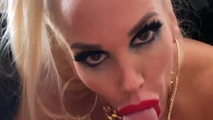 Rebecca More handjob