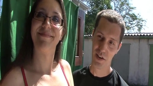 Very hawt hungarian babe helps with raw hard sex in HD