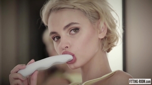 Solo blonde sex toys