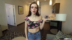 Shaved Aliya Brynn stepsister got her pussy smashed video