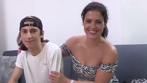 Slamming hard besides swinger Montse Swinger