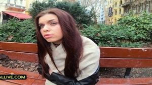 Nailing together with young russian teen