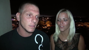 Group sex in public french in her lingerie in HD