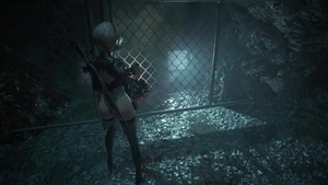 Hard slamming along with evil