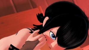 3d young & kinky dracula futanari cumshot in hotel