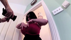 Fucking together with satin wearing bra