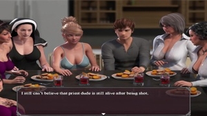 Lustful nun feels in need of sloppy fucking