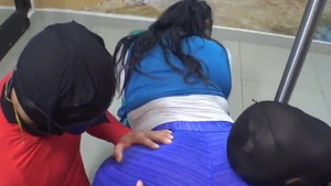 DP big ass latina in the leggings in HD