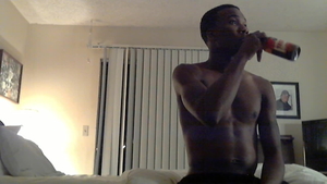 African boyfriend first time threesome