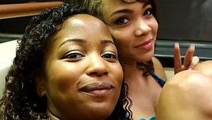 Sex Tape Lesbians: Real sex in company with girl Ivy Sherwood