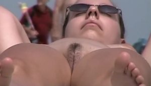 Super hot amateur need gets nudist fucking hard at the beach