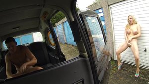 Fake Hub - Nudist british doggy style in taxi