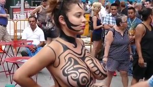 Got fucked hard in public