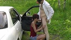 My Pickup Girls - Sucking dick in the hood european