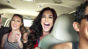 Real Slut Party: Wild Brooke Benson MILF foursome sex scene
