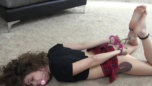 Handcuffed Vixens: Sex toys JOI