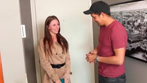 Exxxtra Small: Too cute Anya Olsen bends over scene