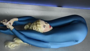 Real sex in the company of satin