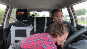 Fake Hub: Peter Stallion pounds inked Emylia Argan in the car